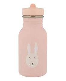 Trixie Stainless Steel Bottle Mrs Rabbit Pink - 350ml