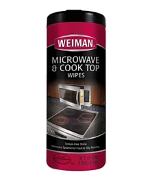 Weiman Microwave & Cook Top Wipes - 30 Pieces
