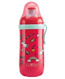 Nuby Free Flow Pop-Up  Sipper Red - 360ml