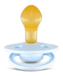 Rebael Mono Natural Rubber Round Pacifier Size 2 - Tiny Sky