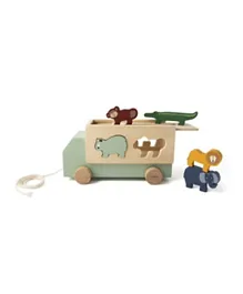 Trixie Wooden Animal Truck - 6 Pieces