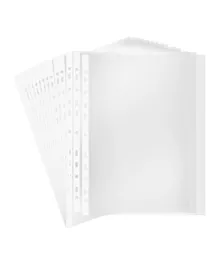 حافظات أوراق شفافة سداف A4 - 20 قطعة