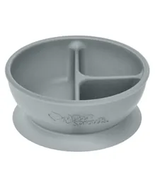 Green Sprouts Learning Bowl - Gray
