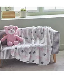 HomeBox Plush Teddy with Blanket