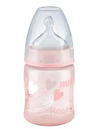 NUK First Choice   Baby Feeding Bottle With Teat Pink Assorted - 150mL