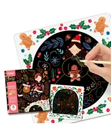 Mideer Scratch Art Kit - 8 Cards