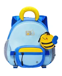 Mideer Kids Backpack Blue Honeybee - 8 Inches