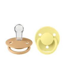Bibs De Lux 2 Pack Silicone Pacifiers