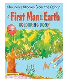The First Man On The Earth Coloring Book - English