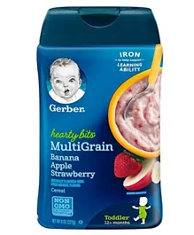 Gerber MultiGrain Banana Apple Strawberry Cereal 3 - 227g