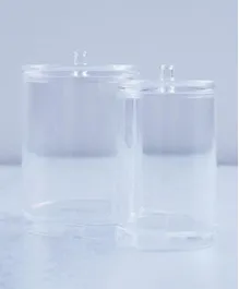 PAN Home Alysa Cotton Jar - Transparent