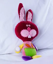 Pan Emirates Crazy Rabbit Soft Toy Red - 45 cm
