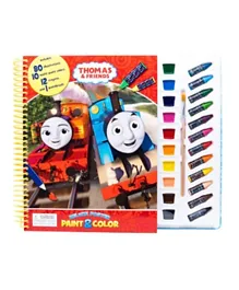 Phidal Gullane Thomas & Friends Deluxe Poster Paint and Color - English