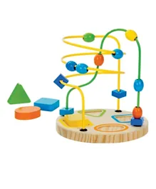 A Cool Toy Wooden Bead Maze