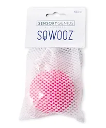Mindware Sensory Genius Sqwooz Squishy Ball - Pink