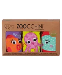 Zoocchini 100% Organic Cotton Training Pants Pack of 3 - Ocean Friends