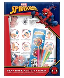 Marvel Stay Safe Activity Pack - Spider-Man
