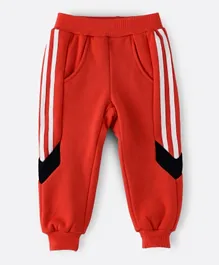 Babyqlo Front Pocket Joggers - Red