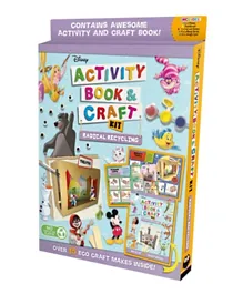 Disney Radical Recycling Activity Book & Craft Kit - English