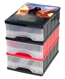Keeeper Star Wars Drawer Box Red Black - 3 Pieces