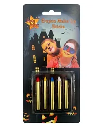 Party Magic Crayon Make Up Sticks 5 Colours