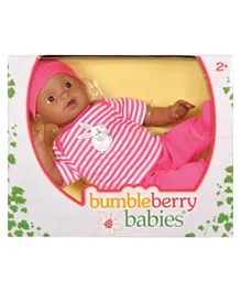 Lotus Soft Bodied Baby Doll Bunny - Pink