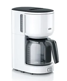 Braun White 1000 watts Coffee Maker