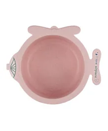 Little Angel Kids Bowls Feeding Bowl with Handle - Pink