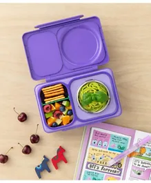 OmieBox Up Thermos Lunch Box - Galaxy Purple