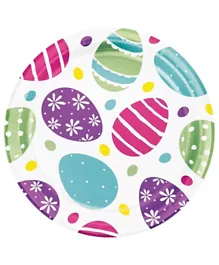 Creative Converting Easter Eggs Luncheon Foil P - 8 Pieces