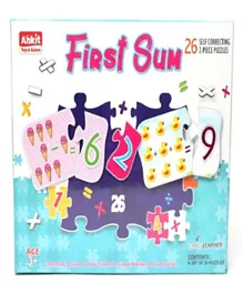 Ankit Toys First Sum Puzzle Set - 26 Pieces