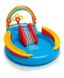 Intex Inflatable Rainbow Ring Play Center and Pool