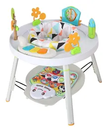 Teknum 4 In 1 Activity Jumper / Feeding Chair / Drawing Table/ Playing Station - White
