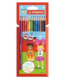 Stabilo Colouring Pencil Color Pack of 12- Assorted Colours
