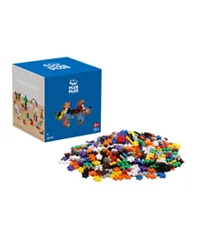 بلس بلس مكعبات البناء ألوان أساسية - 600 قطعة
