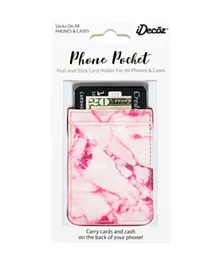 IDecoz Bush Marble Faux Leather Phone Pocket