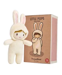 ThreadBear Design Little Peeps Binky Bunny Candy Doll - 13.5 cm