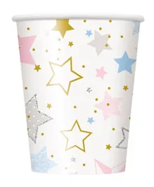 Unique Twinkle Little Star Cups - Pack of 8