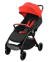 Baobaohao BV1 High-class Travel Folding Baby Stroller  Positions - Red