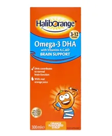Haliborange Omega-3 DHA Brain Support Syrup - 300mL