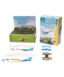PlaySteam Hula Loop Plane Construction Set - 5 Pieces