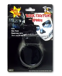 Party Magic Face Paint With Sponge 6946 - Black