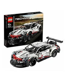 LEGO Technic Porsche 911 RSR Sports Car Set 42096 White Black - 1580 Pieces