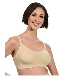 Mums & Bumps - Mamsy Mamsy Maternity Nursing Bra - Nude