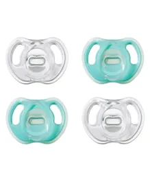 Tommee Tippee Ultra-Light Silicone Soother -Pack of 4