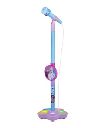Disney Volkano Frozen Aux Star Karaoke Mic Stand with RGB lights