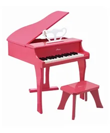 هايب - هابي بيانو خشبي كبير  - وردي
