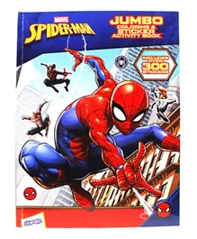 Spider-Man Jumbo Coloring & Activity Book - English