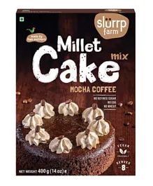 Slurrpfarm Millet & Coffee Vegan Cake Mix - 400g
