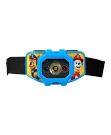 Kiddesigns Paw Patrol Kids Headlamp with 3 Light Modes and Built-in Sound Effects - Multicolour